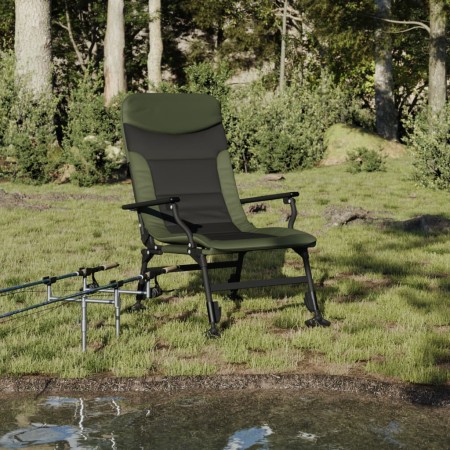 Fishing chair with folding armrests green by vidaXL, Garden chairs - Ref: Foro24-4006416, Price: 118,99 €, Discount: %