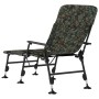 Fishing Lounger Adjustable Mud Legs Folding Camouflage by vidaXL, Outdoor beds - Ref: Foro24-4006421, Price: 166,41 €, Discou...