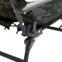 Fishing Lounger Adjustable Mud Legs Folding Camouflage by vidaXL, Outdoor beds - Ref: Foro24-4006421, Price: 134,99 €, Discou...