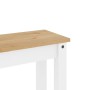 Banco de comedor Panama madera maciza pino blanco 105x30x45 cm de vidaXL, Bancos de comedor y cocina - Ref: Foro24-4005713, P...