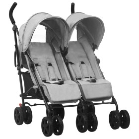 Light Gray Steel Cufflinks Trolley by vidaXL, Baby strollers - Ref: Foro24-10235, Price: 203,99 €, Discount: %