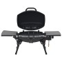 Portable gas barbecue with 1 black cooking zone by vidaXL, Barbecues - Ref: Foro24-276150, Price: 118,99 €, Discount: %