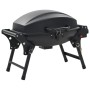 Portable gas barbecue with 1 black cooking zone by vidaXL, Barbecues - Ref: Foro24-276150, Price: 118,99 €, Discount: %