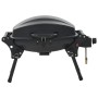 Portable gas barbecue with 1 black cooking zone by vidaXL, Barbecues - Ref: Foro24-276150, Price: 118,99 €, Discount: %