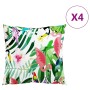 Decorative cushions 4 pcs multicolored fabric 40x40 cm by vidaXL, Cushions - Ref: Foro24-360376, Price: 35,01 €, Discount: %