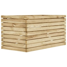 Impregnated pine wood flowerbed 100x50x50 cm by vidaXL, Pots and planters - Ref: Foro24-49100, Price: 123,06 €, Discount: %