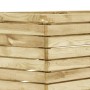 Arriate de madera de pino impregnada 100x50x50 cm de vidaXL, Maceteros y jardineras - Ref: Foro24-49100, Precio: 122,95 €, De...