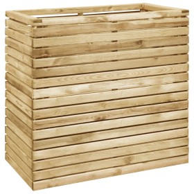 Impregnated pine wood flower bed 100x50x100 cm by vidaXL, Pots and planters - Ref: Foro24-49101, Price: 176,99 €, Discount: %