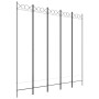 Divider screen with 5 white fabric panels 200x200 cm by vidaXL, Room dividers - Ref: Foro24-350154, Price: 47,76 €, Discount: %