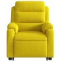 Yellow Velvet Liftable Massage Recliner by vidaXL, Armchairs - Ref: Foro24-3205110, Price: 325,99 €, Discount: %