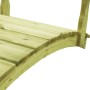 Puente para jardín con barandilla madera pino 170x74x105cm de vidaXL, Puentes de jardín - Ref: Foro24-49112, Precio: 252,47 €...