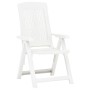 Reclining garden chairs 2 units white plastic by vidaXL, Garden chairs - Ref: Foro24-48766, Price: 131,14 €, Discount: %