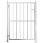 Puerta de jardín de acero inoxidable 100x125 cm de vidaXL, Puertas de jardín - Ref: Foro24-376470, Precio: 140,99 €, Descuent...