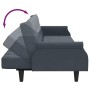 2-seater sofa bed and dark gray velvet stool pillows by vidaXL, Sofas - Ref: Foro24-3216220, Price: 313,99 €, Discount: %