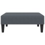 Sofá cama 2 plazas y almohadas taburete terciopelo gris oscuro de vidaXL, Sofás - Ref: Foro24-3216220, Precio: 335,76 €, Desc...