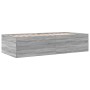 Tumbona con cajones madera ingeniería gris Sonoma 90x190 cm de vidaXL, Camas y somieres - Ref: Foro24-3280886, Precio: 202,58...