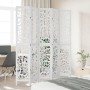 White Paulownia solid wood 5-panel dividing screen by vidaXL, Room dividers - Ref: Foro24-358744, Price: 159,99 €, Discount: %