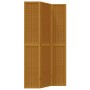 3-panel partition screen solid brown paulownia wood by vidaXL, Room dividers - Ref: Foro24-358816, Price: 95,99 €, Discount: %