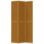 3-panel partition screen solid brown paulownia wood by vidaXL, Room dividers - Ref: Foro24-358816, Price: 95,99 €, Discount: %