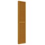 5-panel partition screen solid brown paulownia wood by vidaXL, Room dividers - Ref: Foro24-358823, Price: 144,99 €, Discount: %