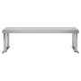 Stainless steel work table shelf 120x30x35 cm by vidaXL, Restoration - Ref: Foro24-51192, Price: 120,99 €, Discount: %