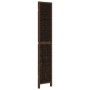 Dark brown paulownia wood 3-panel separator screen by vidaXL, Room dividers - Ref: Foro24-358655, Price: 83,61 €, Discount: %