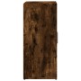 Smoked oak engineered wood sideboard 60x31x70 cm by vidaXL, Sideboards - Ref: Foro24-840461, Price: 61,36 €, Discount: %