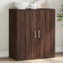 Oak brown engineered wood sideboard 60x31x70 cm by vidaXL, Sideboards - Ref: Foro24-840463, Price: 62,99 €, Discount: %