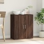 Oak brown engineered wood sideboard 60x31x70 cm by vidaXL, Sideboards - Ref: Foro24-840463, Price: 62,99 €, Discount: %