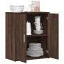 Oak brown engineered wood sideboard 60x31x70 cm by vidaXL, Sideboards - Ref: Foro24-840463, Price: 62,99 €, Discount: %