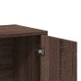 Aparador de madera de ingeniería marrón roble 60x31x70 cm de vidaXL, Aparadores - Ref: Foro24-840463, Precio: 62,71 €, Descue...