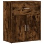 Aparador de madera de ingeniería roble ahumado 60x31x70 cm de vidaXL, Aparadores - Ref: Foro24-840468, Precio: 66,86 €, Descu...