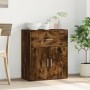 Smoked oak engineered wood sideboard 60x31x70 cm by vidaXL, Sideboards - Ref: Foro24-840468, Price: 66,99 €, Discount: %