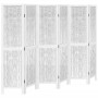 White Paulownia solid wood 6-panel dividing screen by vidaXL, Room dividers - Ref: Foro24-358681, Price: 148,84 €, Discount: %