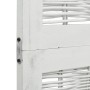 White Paulownia solid wood 4-panel dividing screen by vidaXL, Room dividers - Ref: Foro24-358676, Price: 117,99 €, Discount: %