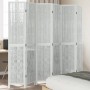 White Paulownia solid wood 6-panel dividing screen by vidaXL, Room dividers - Ref: Foro24-358683, Price: 138,94 €, Discount: %