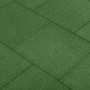 Fall protection rubber tiles 6 units green 50x50x3cm by vidaXL, Floors and carpets - Ref: Foro24-92321, Price: 100,99 €, Disc...