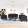 3-piece black velvet sofa set by vidaXL, Sofas - Ref: Foro24-3209214, Price: 734,99 €, Discount: %