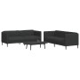 2-teilige Sofagarnitur aus schwarzem Stoff von vidaXL, Sofas - Ref: Foro24-3209240, Preis: 554,99 €, Rabatt: %