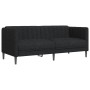 2-teilige Sofagarnitur aus schwarzem Stoff von vidaXL, Sofas - Ref: Foro24-3209240, Preis: 554,99 €, Rabatt: %