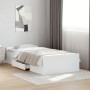 Cama con cajones madera de ingeniería blanca 190x190 cm de vidaXL, Camas y somieres - Ref: Foro24-3280342, Precio: 142,95 €, ...