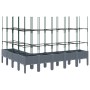 Planter with gray PP trellis 200x160x142.5 cm by vidaXL, Pots and planters - Ref: Foro24-367971, Price: 155,99 €, Discount: %