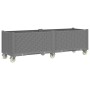 Planter with wheels PP light gray 160x50x54 cm by vidaXL, Pots and planters - Ref: Foro24-367984, Price: 161,99 €, Discount: %