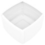 Mesa auxiliar de plástico blanco 54x54x36,5 cm de vidaXL, Mesas de jardín - Ref: Foro24-48774, Precio: 48,82 €, Descuento: %