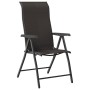 Folding garden chairs 2 pcs synthetic rattan black coffee by vidaXL, Garden chairs - Ref: Foro24-4007139, Price: 140,99 €, Di...