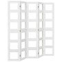 White Paulownia solid wood 5-panel dividing screen by vidaXL, Room dividers - Ref: Foro24-358695, Price: 137,99 €, Discount: %