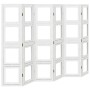 White Paulownia solid wood 6-panel dividing screen by vidaXL, Room dividers - Ref: Foro24-358697, Price: 137,99 €, Discount: %