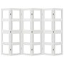 White Paulownia solid wood 6-panel dividing screen by vidaXL, Room dividers - Ref: Foro24-358697, Price: 137,99 €, Discount: %