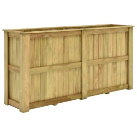 Arriate de madera de pino impregnada 196x50x100 cm de vidaXL, Maceteros y jardineras - Ref: Foro24-49099, Precio: 429,48 €, D...