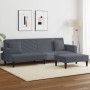 Dark gray velvet 2-piece sofa set with cushions by vidaXL, Sofas - Ref: Foro24-3216269, Price: 327,27 €, Discount: %